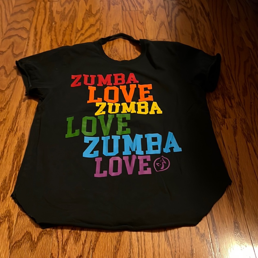 Zumba love cut t